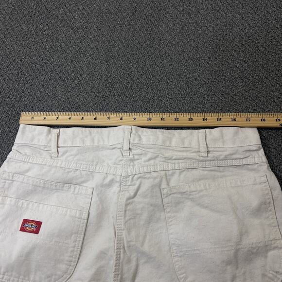 Dickies Painter Pants Mens 36x34 White Utility Workwear Carpenter * - Picture 12 of 14